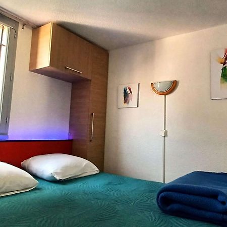 Appartement T2 Climatise Avec Mezzanine, Piscine Et Parking, Proche Plage - Agde - Fr-1-607-119 ภายนอก รูปภาพ