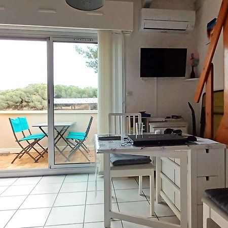 Appartement T2 Climatise Avec Mezzanine, Piscine Et Parking, Proche Plage - Agde - Fr-1-607-119 ภายนอก รูปภาพ