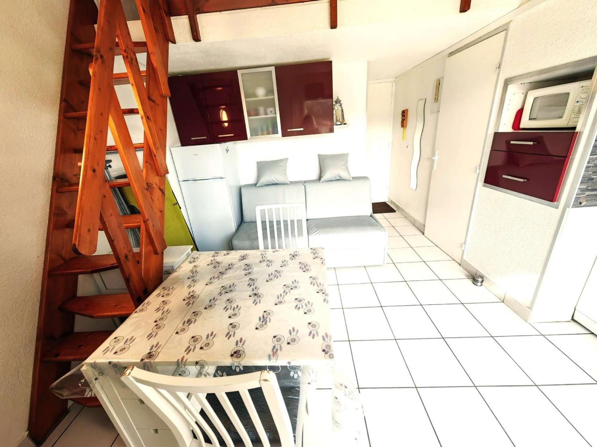 Appartement T2 Climatise Avec Mezzanine, Piscine Et Parking, Proche Plage - Agde - Fr-1-607-119 ภายนอก รูปภาพ