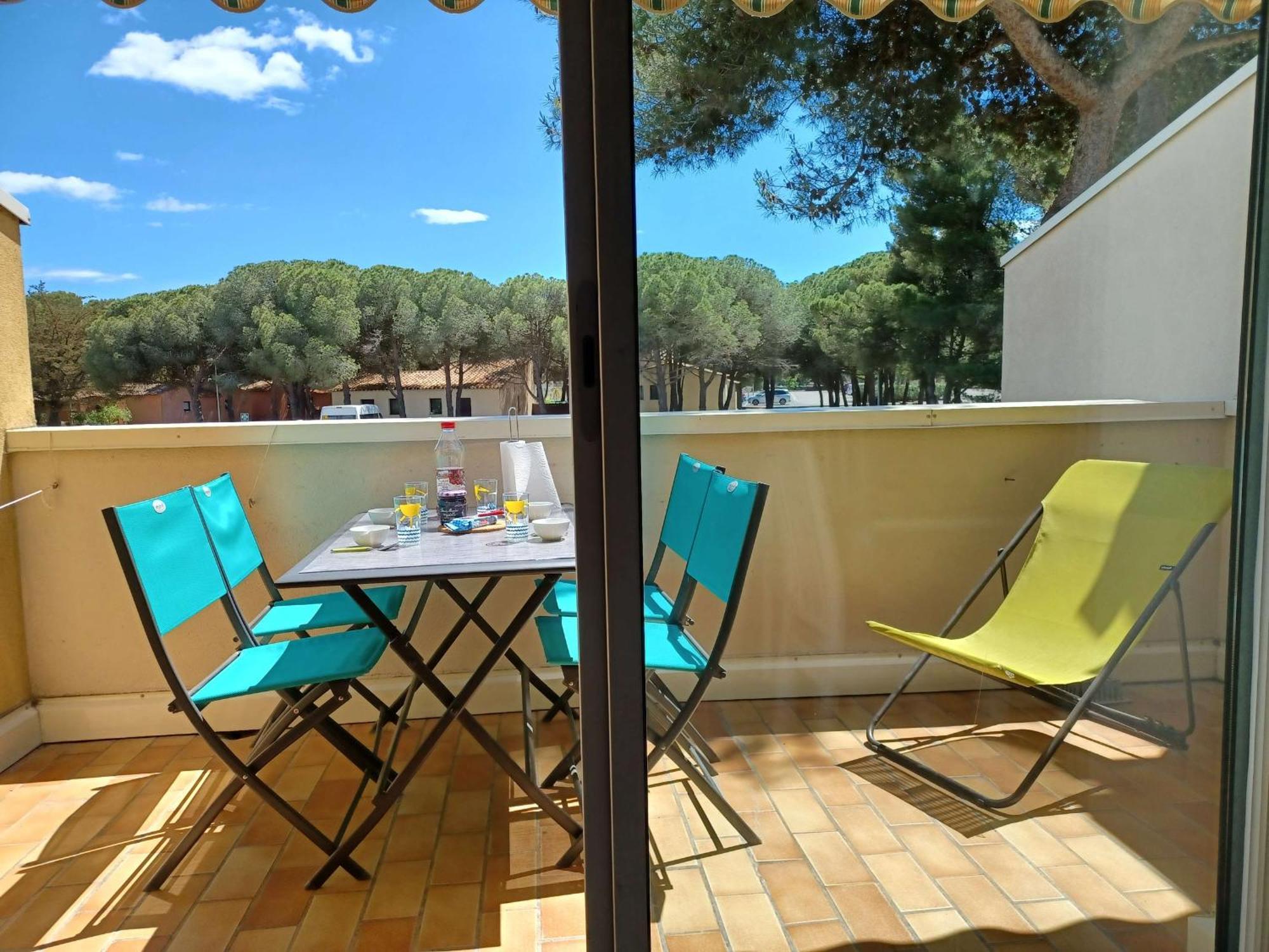 Appartement T2 Climatise Avec Mezzanine, Piscine Et Parking, Proche Plage - Agde - Fr-1-607-119 ภายนอก รูปภาพ
