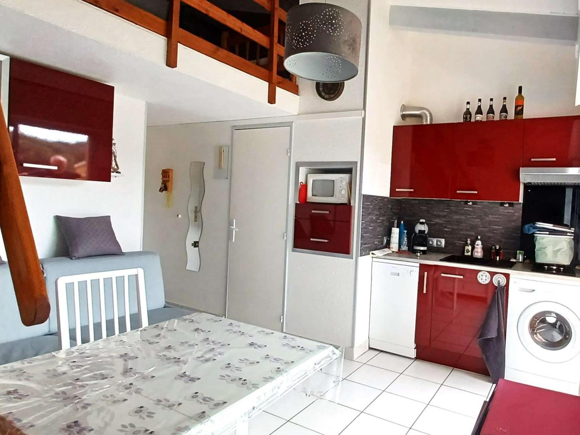 Appartement T2 Climatise Avec Mezzanine, Piscine Et Parking, Proche Plage - Agde - Fr-1-607-119 ภายนอก รูปภาพ