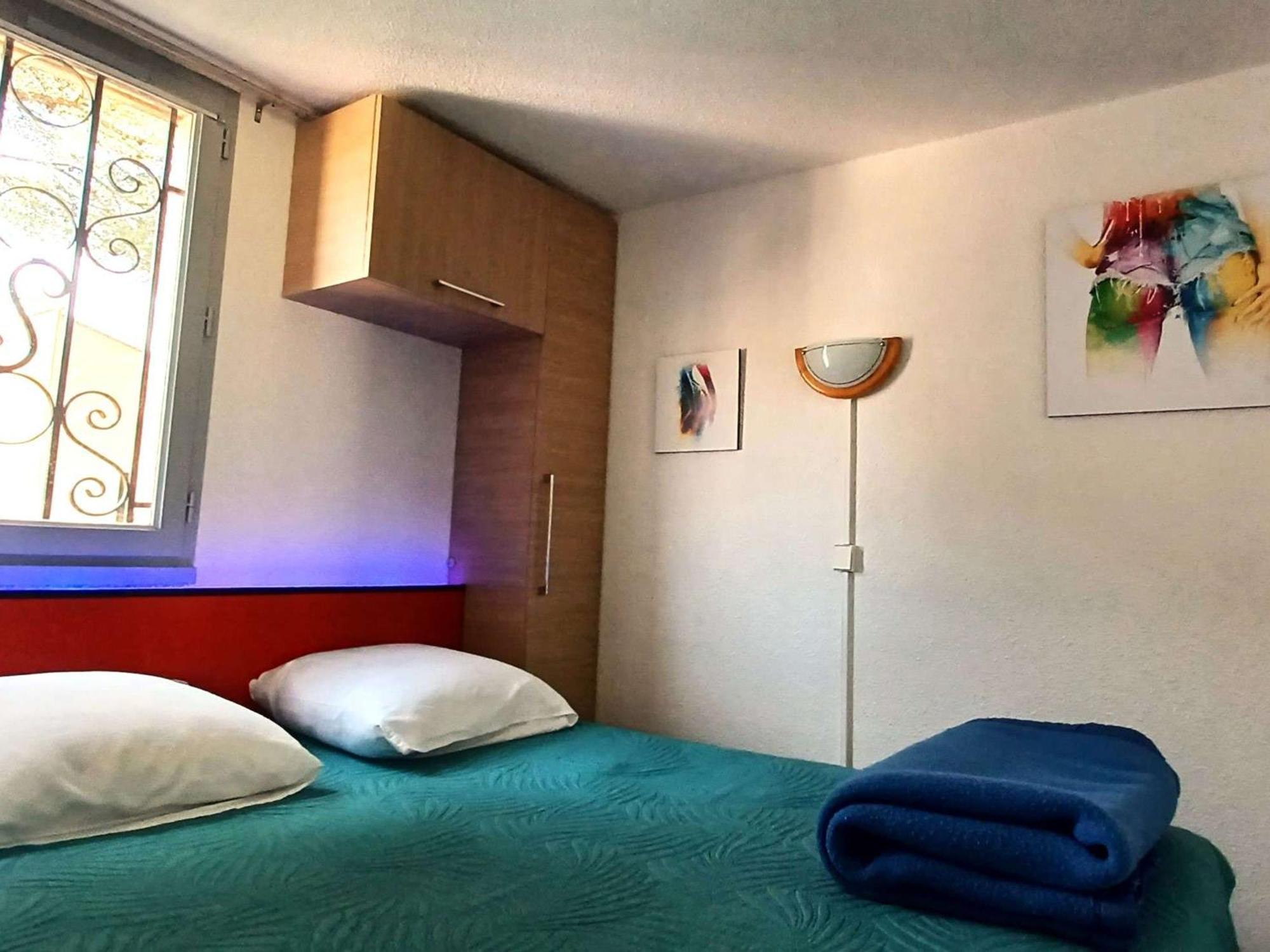 Appartement T2 Climatise Avec Mezzanine, Piscine Et Parking, Proche Plage - Agde - Fr-1-607-119 ภายนอก รูปภาพ