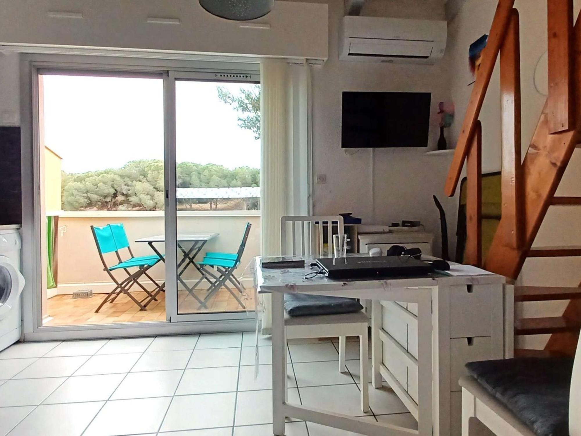 Appartement T2 Climatise Avec Mezzanine, Piscine Et Parking, Proche Plage - Agde - Fr-1-607-119 ภายนอก รูปภาพ